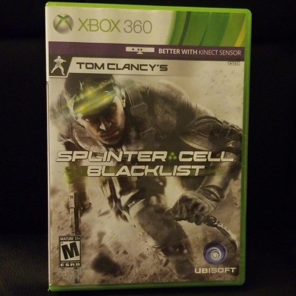 Xbox 360 Tom Clancy's SPLINTER CELL BLACKLIST